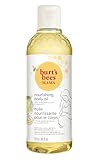 Burt’s Bees Mama Bee 100% Natürlich feuchtigkeitsspendes Körperöl mit Vitamin E, 1er Pack x 115 ml