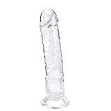 22cm Saugnapf Realistischer Anal Dildo, Analdilos Herren, Masturbator Analdildo G-Punkt Klitoris Vaginal Stimulator Sex Spielzeug für Die Frau