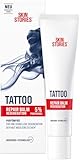 SKIN STORIES Repair Balm (40 ml), beruhigende Tattoo Pflege mit InkGuard-Technology® und Panthenol, Tattoo Creme mit Bio-Kamillenextrakt für eine schnellere Regeneration der Haut nach dem Stechen