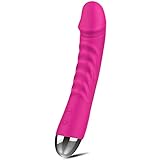 G-Punkt Klassischer Vibrator,Realistische Dildo und Analvibratoren,Silikon für 10 Vibrationsmodi,Sexspielzeug für Die Frau und Paar