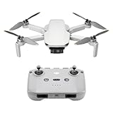 DJI Mini 4K, Drohne mit 4K UHD Kamera für Erwachsene, unter 249 g, 3-Achsen Gimbal Stabilisierung, 10 km Videoübertragung, autom. Rückkehr, Windwiderstand, 1 Akku für 31 min Flugzeit, C0, QuickShots