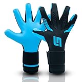 GRIPMODE Torwarthandschuhe Herren Aqua Hybrid 2.0 - Fußball Torwarthandschuhe mit Belag aus Griptec® für jedes Wetter - Fußballhandschuhe für Kinder, Jugendliche & Erwachsene - Größe 7