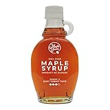 MapleFarm - Reiner kanadischer Ahornsirup Dark Klasse A, Dunkel - Kräftiger Geschmack - Flasche 189 ml (250 g) - Pure maple syrup - Ahornsaft