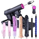 Fickmaschine mit Dildos Sexmaschine für die frau Remote Control Sexspielzeug Automatisch Realistischer Dildo Maschine Extrem Sex Toy mit 3xlr Aufsatz