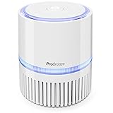 Pro Breeze 3-in-1 Mini Luftreiniger mit HEPA Filter und Ionisator – Kleiner Luftreiniger für zu Hause oder Büro – ideal für Allergiker und Raucher - USB und Netzkabel