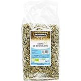 Oltresole - Kürbiskerne 1 kg - Bio-Rohsamen, bereits entsteint, ungeröstet und ungesalzen, Eiweißquelle, ideal als Snack und zur Verwendung in Mischungen oder Salaten