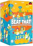 GUTTER GAMES Beat That! Brettspiel, Gesellschaftsspiele für Erwachsene, Das Verrückte Spiel Der Rasenden Herausforderungen, Partyspiele, Familienspiele - Lustige Geschenke