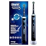 Oral-B Genius X Elektrische Zahnbürste/Electric Toothbrush, 6 Putzmodi für Zahnpflege, künstliche Intelligenz & Bluetooth-App, Geschenk Mann/Frau, Designed by Braun, schwarz